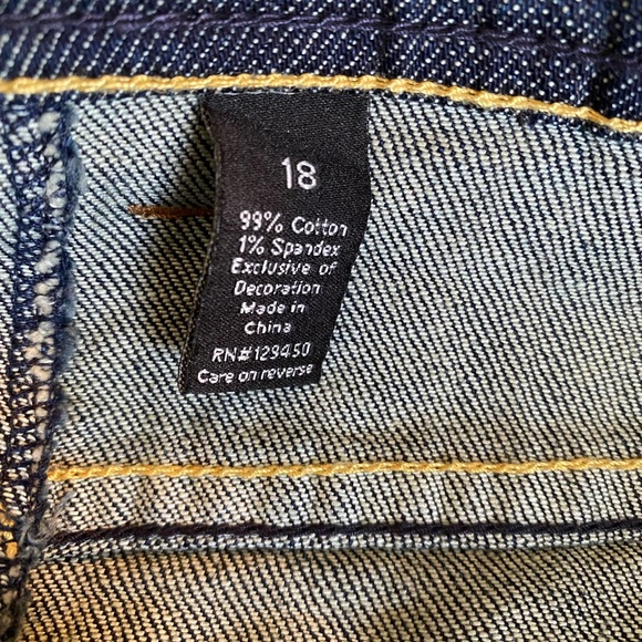 Apt.9 Denim Mini skirt - Picture 8 of 10